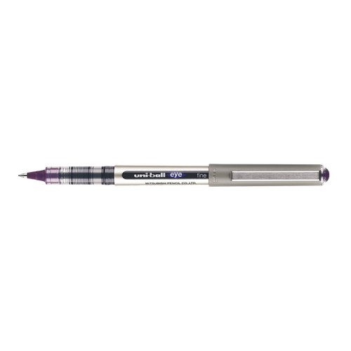 Stylo roller violet uni ball - stylo,