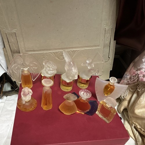 Lalique lot miniatures de - lot,