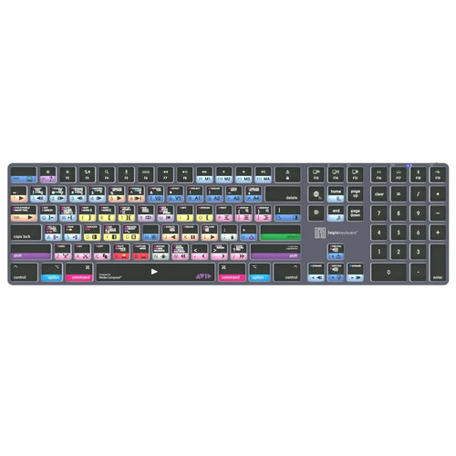 Logickeyboard avid media - logickeyboard,