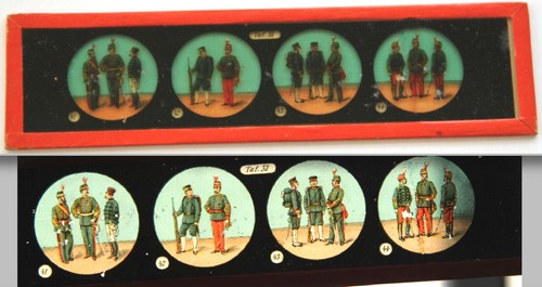 Ancienne plaque magic lanterne