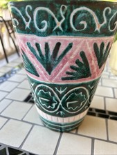 Vase Céramique Signé Allix  Valoris 1910