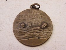 Médaille Bronze Natation Belgique début XX ème siècle