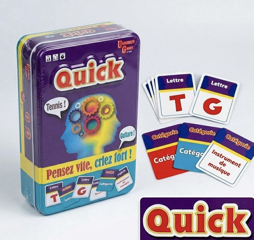 Jeu société quick - jeu, de