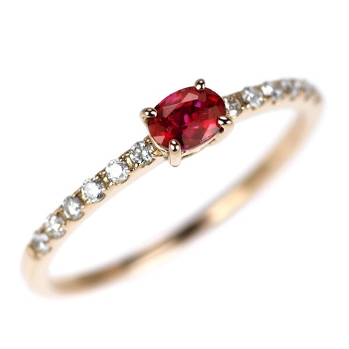 Bague rubis sang pigeon non - bague,