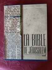 La Bible de Jérusalem - Ecole