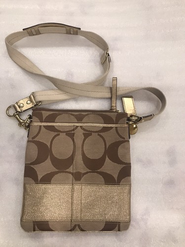 Coach signature canvas beige - signature,