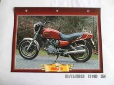 CARTE FICHE MOTO YAMAHA TR1