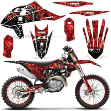 Graphique avec #P Jantes Stickers KTM SX SXF 125 150 250 350 450 19-22 Reaper