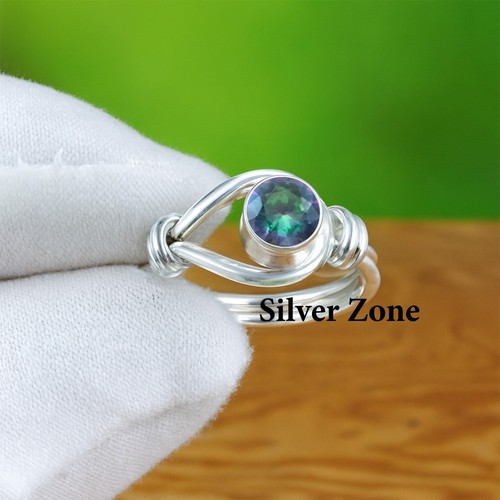 Bague topaze mystique argent - topaze, |