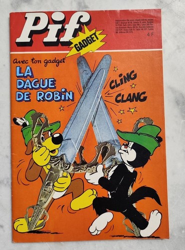 Pif gadget 387 dague de - la,