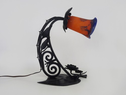 Lampe art déco - art, tulipe