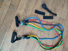 Bandes de Résistance  Elastiques Fitness Sport Musculation avec sac de transport