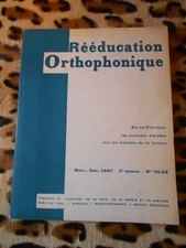 Rééducation Orthophonique