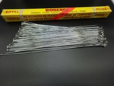 ROBERGEL SPORT Chrome finish spokes 1.8/1.6/1.8/2.0 J-bend 273 mm Eroica Vintage