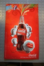Coca cola enseigne métallique - coca,