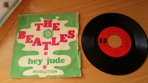 Vinyle 45t beatles hey - beatles,