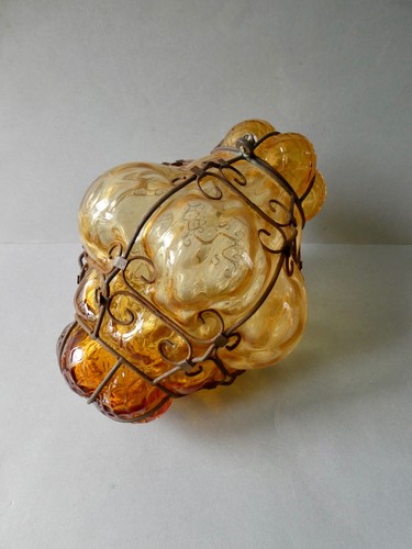 Lustre lanterne verre - lustre,