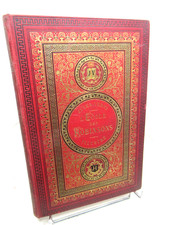 JULES VERNE L'ECOLE DES ROBINSONS 1882 EO Illustré BENETT CARTONNAGE INITIALES