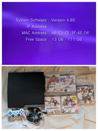 Sony playstation ps3 slim - 3,