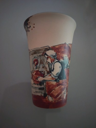 Petit vase grès céramique - petit,