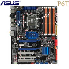 ASUS P6T Motherboard Intel X58 LGA 1366 DDR3 DIMM USB2.0 eSATA SATA ATX