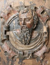 Bois sculpté doré