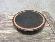 ancien socle rond en bois