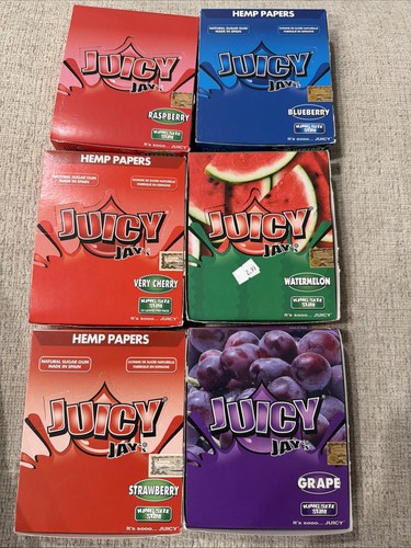 Juicy jay rolling papers - 6x,