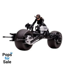 Batpod DC Multiverse Vehicle avec Catwoman (The Dark Knight Rises)