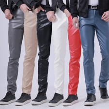 Pantalon En Cuir Pour Hommes