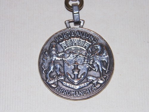 Porte clé clef métal augis - métal,