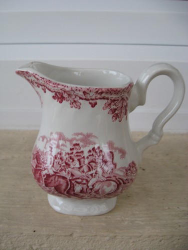 Pot lait faïence anglaise - lait,
