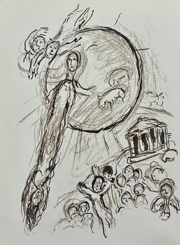 Chagall marc lithographie - marc,