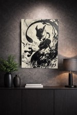 Mewtwo Pokemon Wall Art Canvas