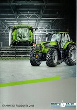 Brochure prospectus gamme Deutz tracteur moissonneuse 