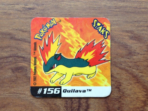Quilava pokemon staks johto - pokemon,