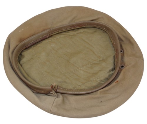 Béret beige été armée