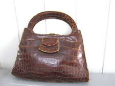 Petit sac cuir marron - sac, en