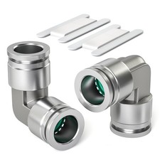 2 Pcs 6mm Coude 90 Degrés