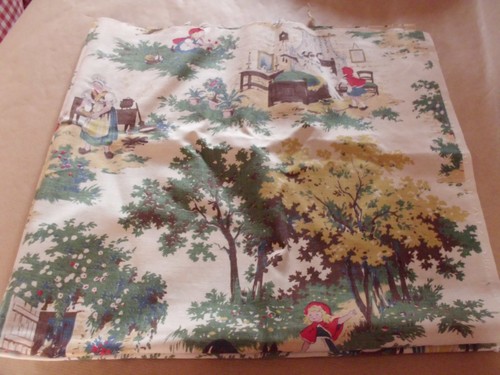 Coupon tissu ancien - ,