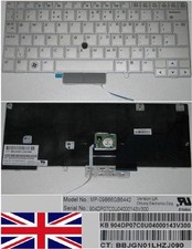 CLAVIER QWERTY UK HP 2740P MP-09B66GB6442 90.4DP07.C0U BBJGN01LHZJ090 Gris