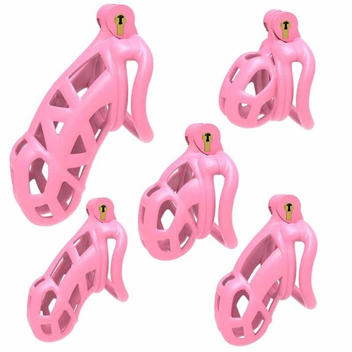 Pink snake chastity devices - chastity,