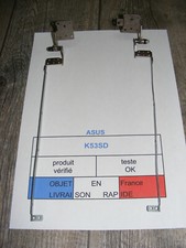 Les 2 charnières pour ASUS K53SD