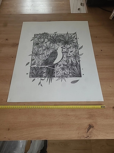 Sérigraphie signe numerote - sérigraphie, et