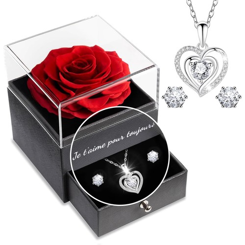Rose eternelle cadeau - rose,