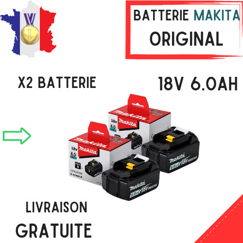 Batterie makita 18v lxt - x2,