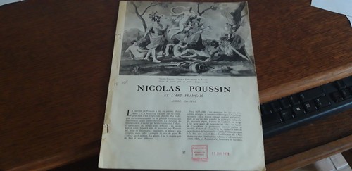 Publication nicolas poussin - nicolas, &