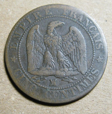Pièce 5 CENTIMES NAPOLEON III - 1855 MA