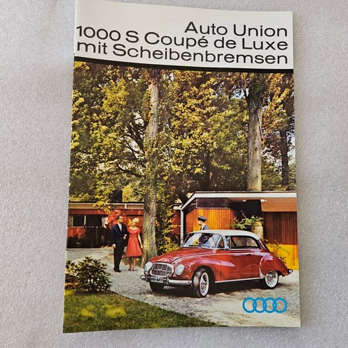 Brochure prospekt auto union - brochure, auto-union