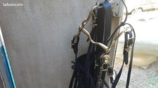 Lot : Brides + Double rennes + Mors +  Collier de chasse + Chasse mouche